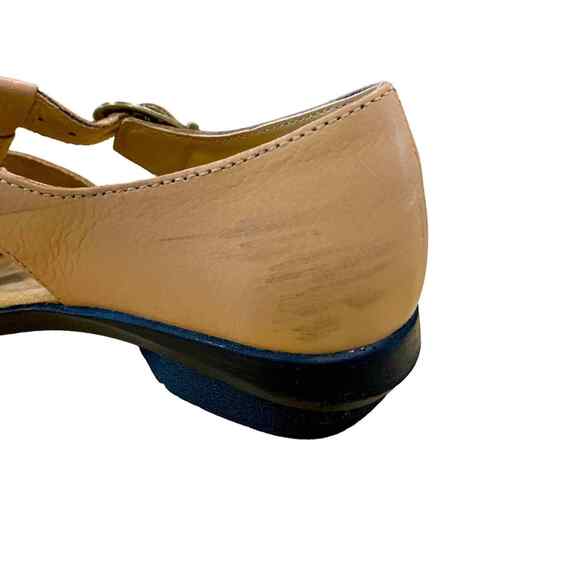 Array Aruba gladiator shoes. Leather uppers beige Closed toe size 7 - Picture 4 of 8